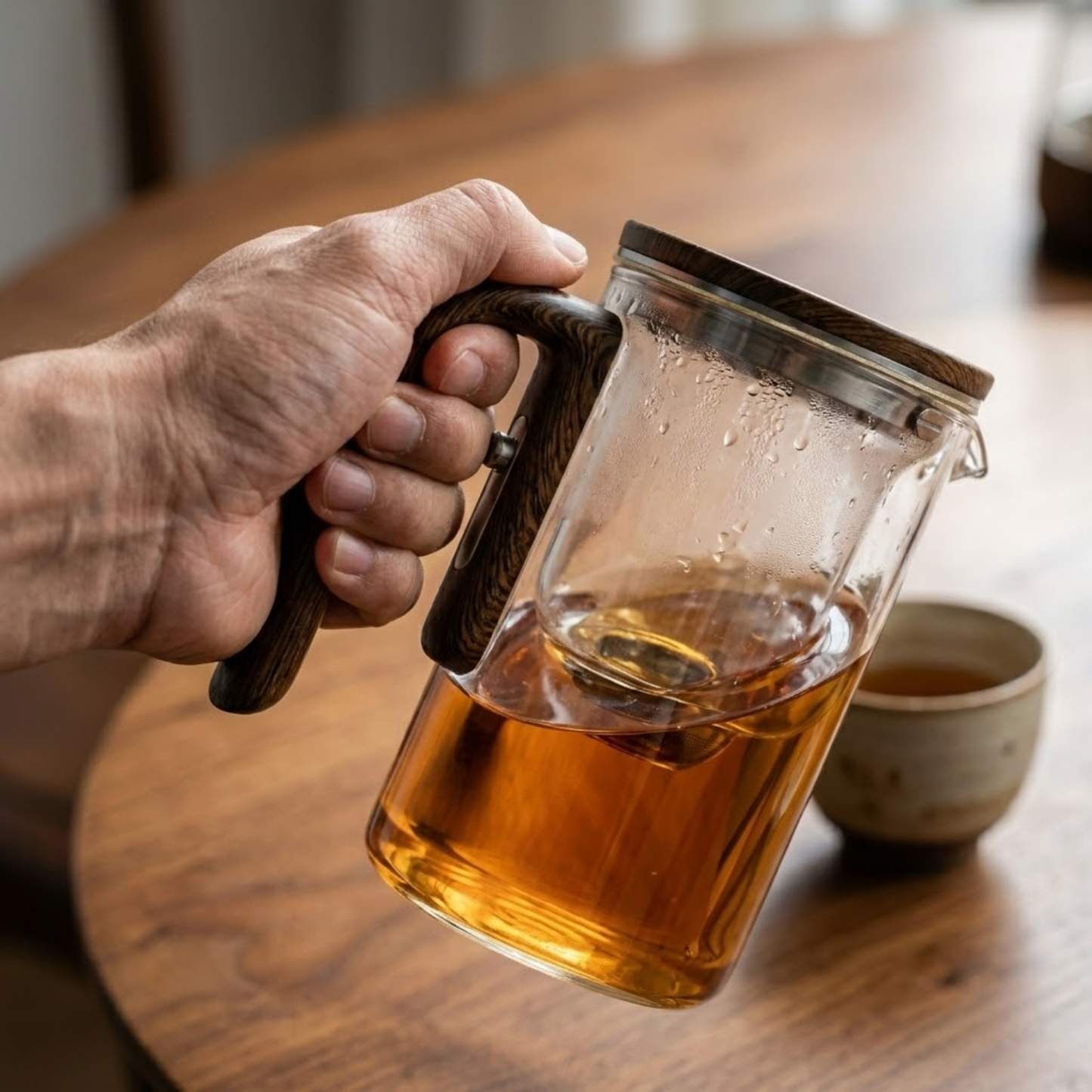 Rituo™ – Szklany Zaparzacz Premium z Systemem "One-Click"