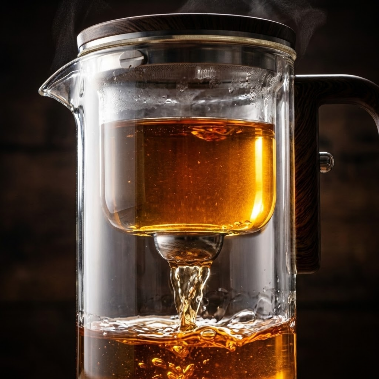 Rituo™ – Szklany Zaparzacz Premium z Systemem "One-Click"